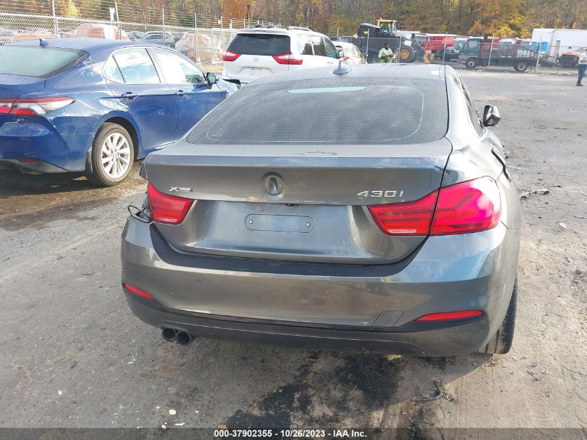 2018 BMW 430I GRAN COUPE XDRIVE WBA4J3C58JBG95762