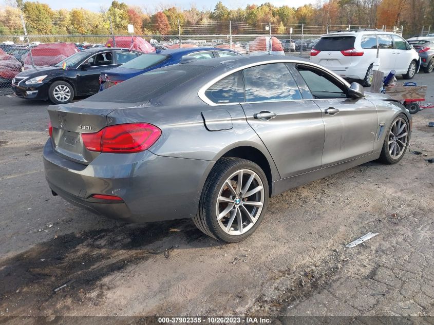 2018 BMW 430I GRAN COUPE XDRIVE WBA4J3C58JBG95762