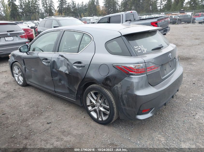 2017 LEXUS CT CT 200H JTHKD5BH4H2286592