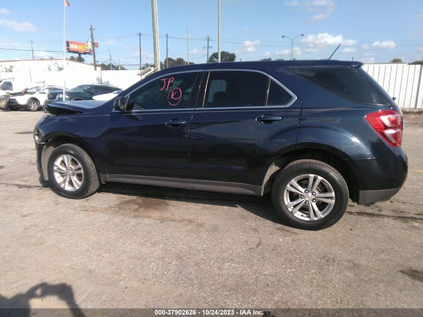 2017 CHEVROLET EQUINOX LS - 2GNALBEK7H1550420