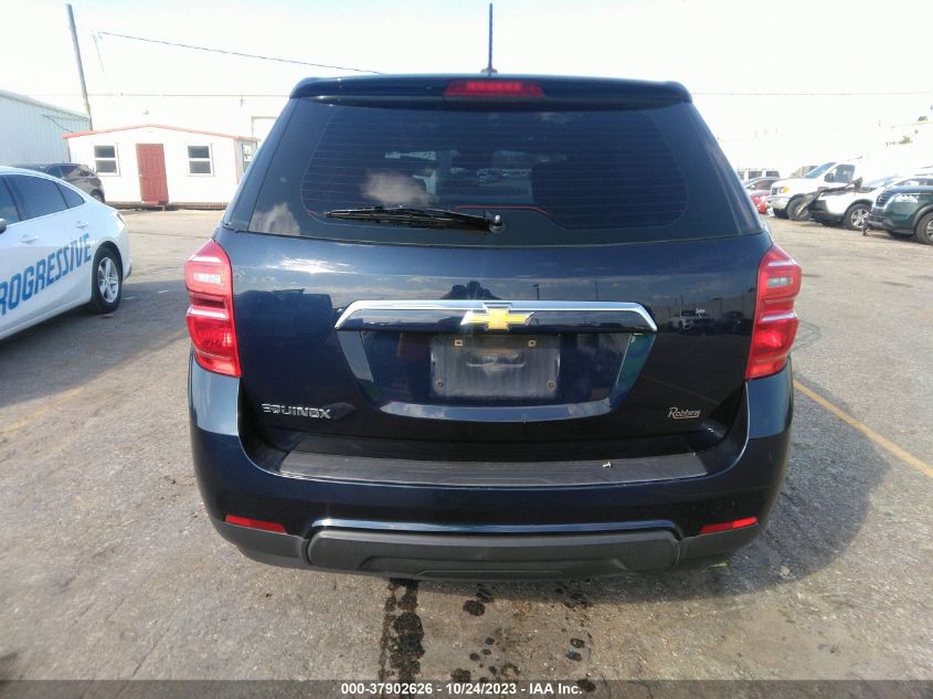 2017 CHEVROLET EQUINOX LS - 2GNALBEK7H1550420