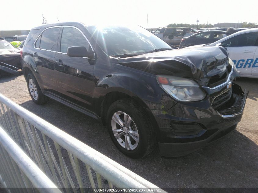 2017 CHEVROLET EQUINOX LS - 2GNALBEK7H1550420