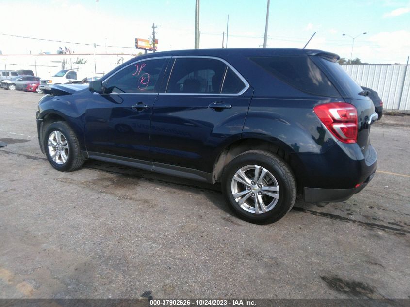 2017 CHEVROLET EQUINOX LS - 2GNALBEK7H1550420