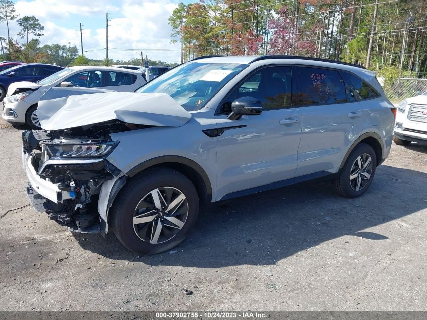 2022 KIA SORENTO EX - 5XYRH4LF9NG140959