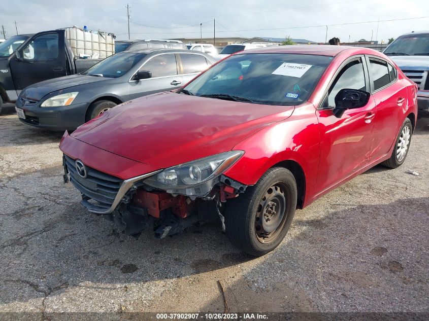 2014 MAZDA MAZDA3 I SPORT - 3MZBM1U74EM106172