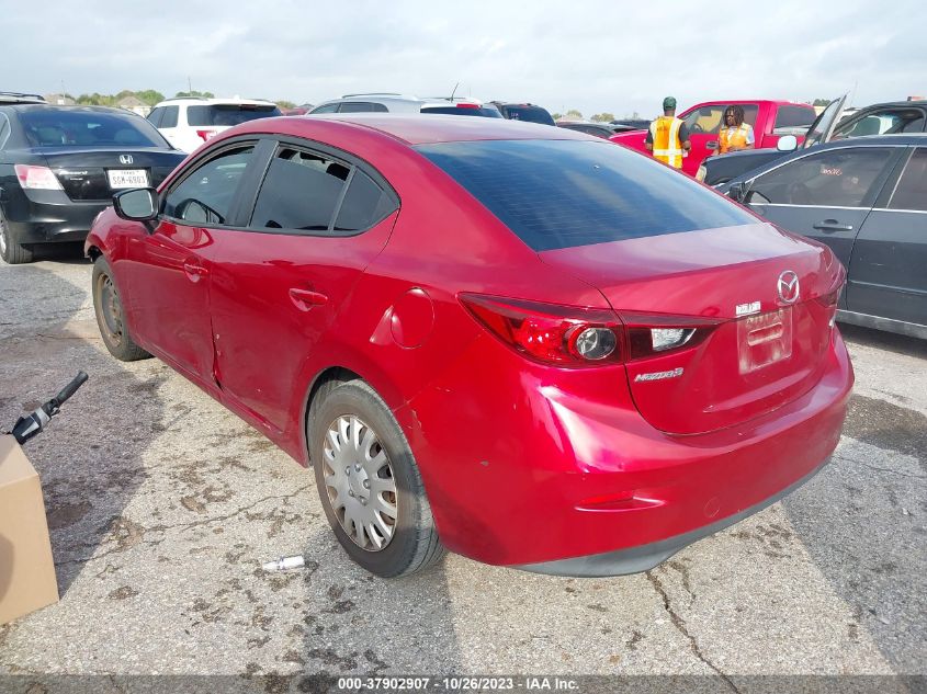 2014 MAZDA MAZDA3 I SPORT - 3MZBM1U74EM106172