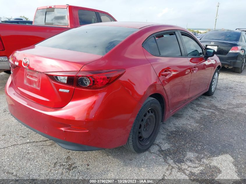 2014 MAZDA MAZDA3 I SPORT - 3MZBM1U74EM106172