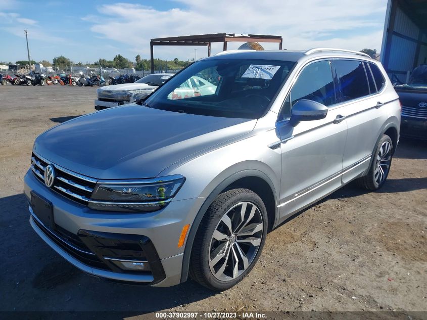 VIN 3VV4B7AX4LM123867 Volkswagen Tiguan SEL PREMIUM R-LINE 2020 2