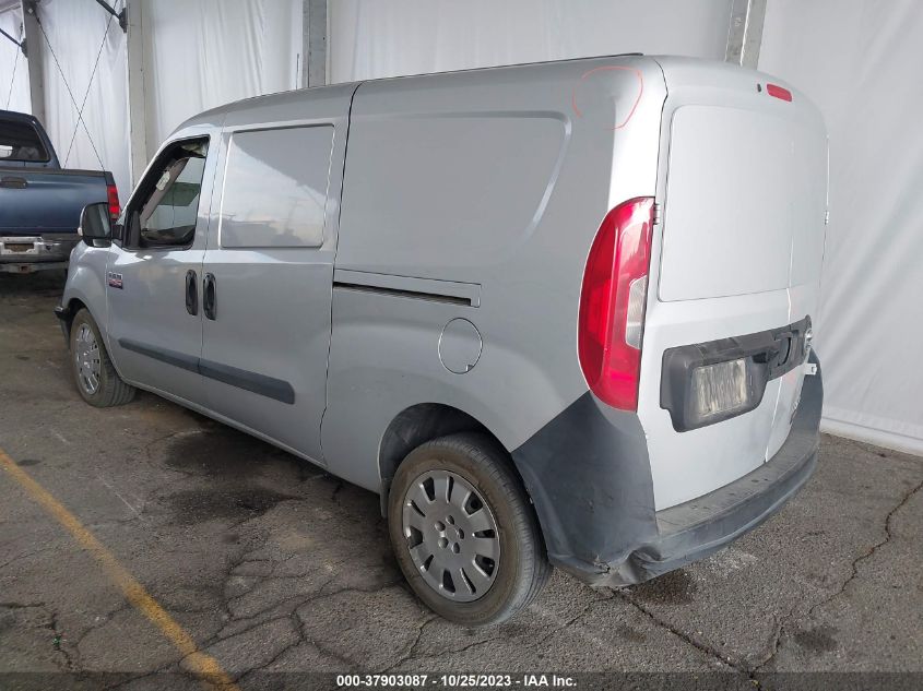 2015 RAM PROMASTER CITY CARGO VAN TRADESMAN - ZFBERFAT5F6A33076