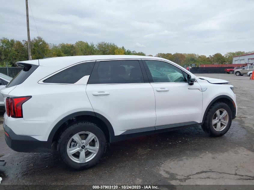 2022 KIA SORENTO LX - 5XYRGDLC6NG147358