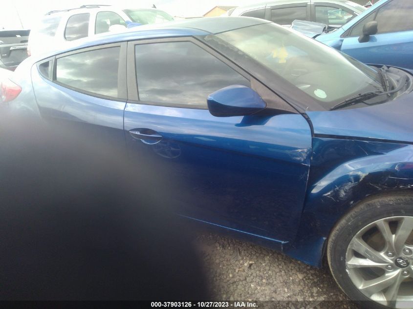 2016 HYUNDAI VELOSTER - KMHTC6AD5GU277573