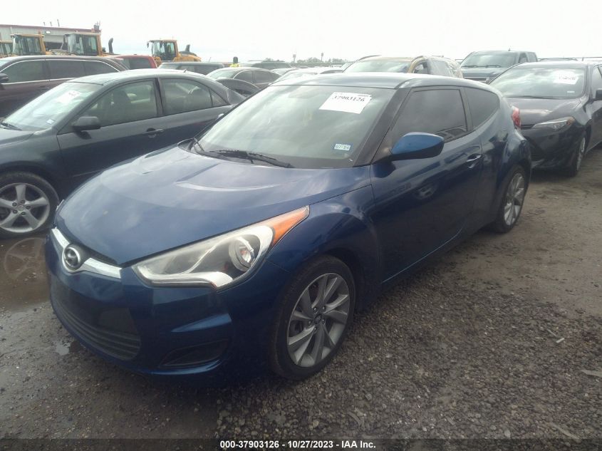 2016 HYUNDAI VELOSTER - KMHTC6AD5GU277573