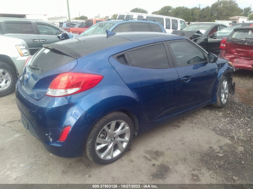 2016 HYUNDAI VELOSTER - KMHTC6AD5GU277573