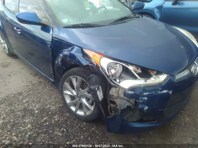 2016 HYUNDAI VELOSTER - KMHTC6AD5GU277573