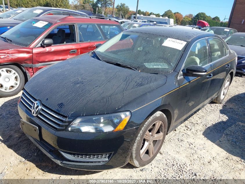 2013 VOLKSWAGEN PASSAT SE - 1VWBP7A39DC122749