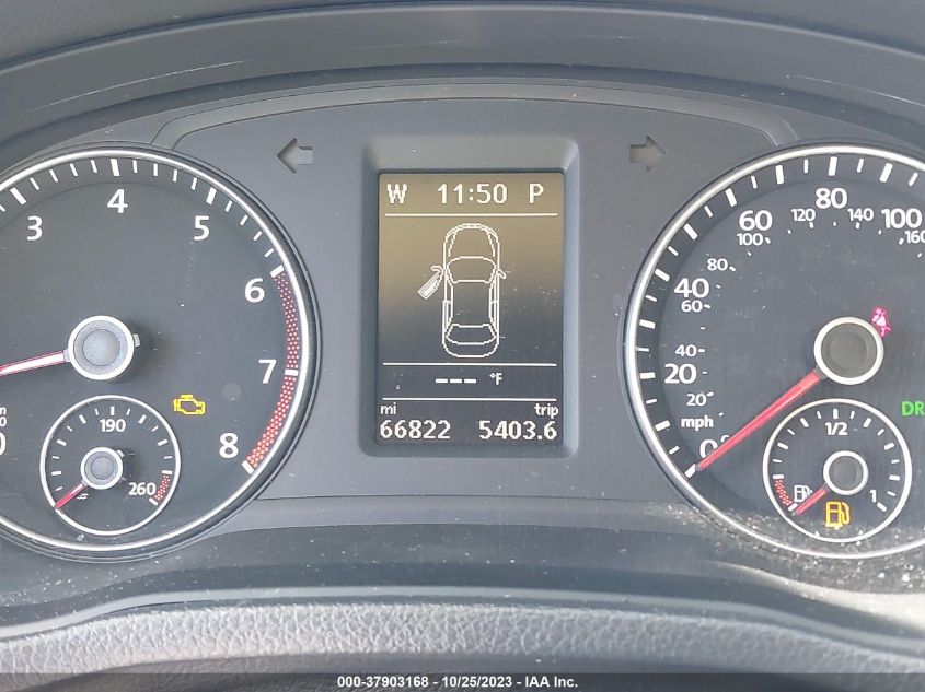 2013 VOLKSWAGEN PASSAT SE - 1VWBP7A39DC122749