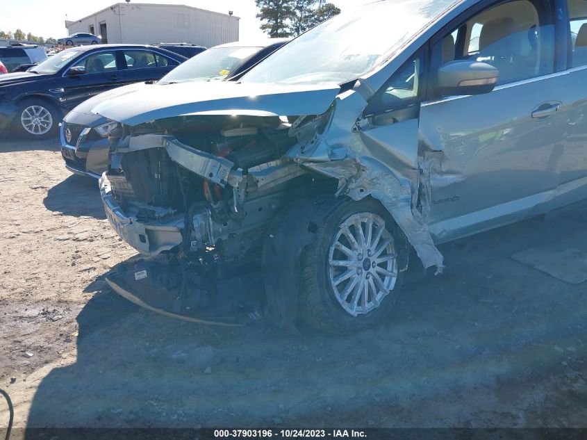 2013 FORD C-MAX HYBRID SEL - 1FADP5BU1DL549906