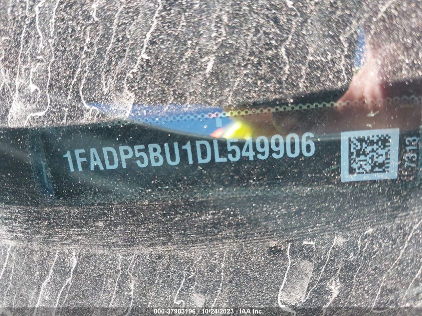 2013 FORD C-MAX HYBRID SEL - 1FADP5BU1DL549906