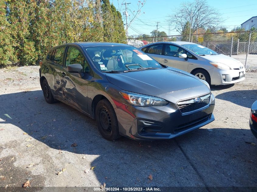 2018 SUBARU IMPREZA - 4S3GTAA65J1708092