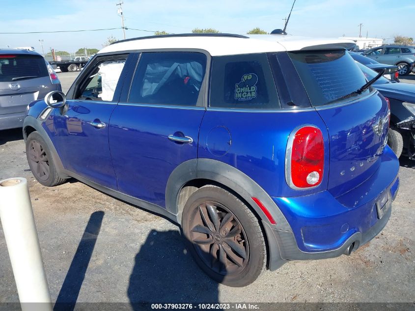 2015 MINI COUNTRYMAN COOPER S - WMWZC3C50FWT03113