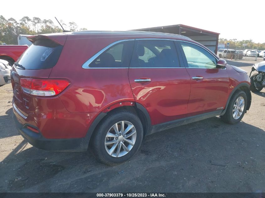 2016 KIA SORENTO LX - 5XYPGDA59GG160121