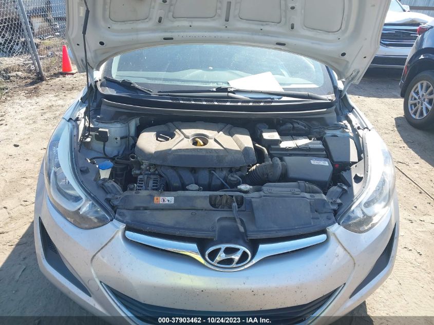 2016 HYUNDAI ELANTRA SE - KMHDH4AE1GU516958