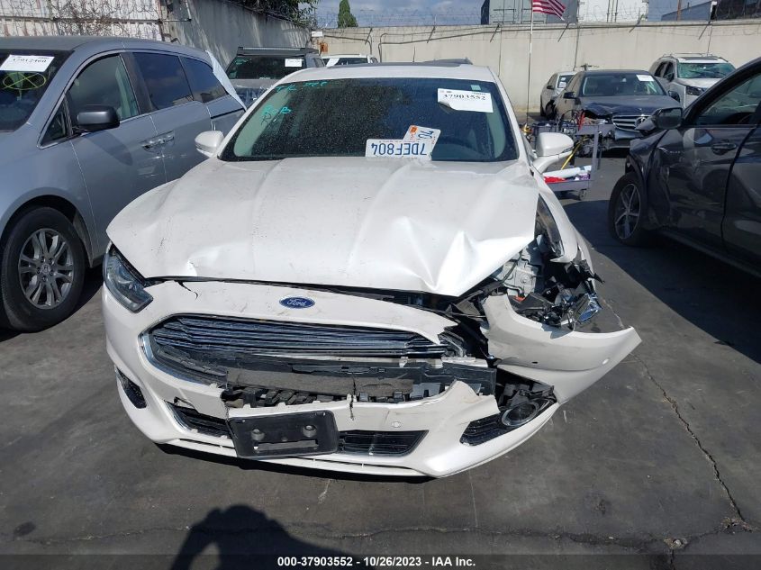 2013 FORD FUSION ENERGI TITANIUM - 3FA6P0SU5DR325597