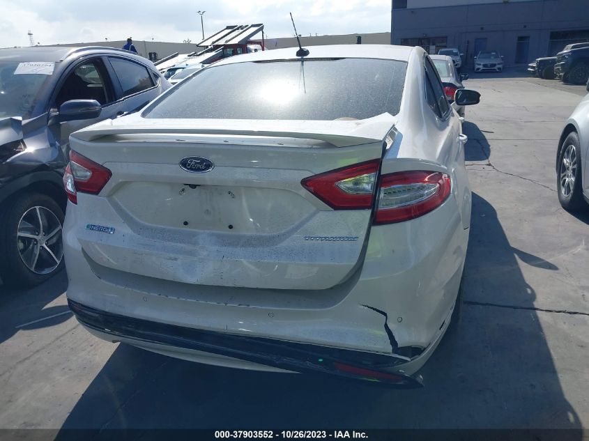 2013 FORD FUSION ENERGI TITANIUM - 3FA6P0SU5DR325597