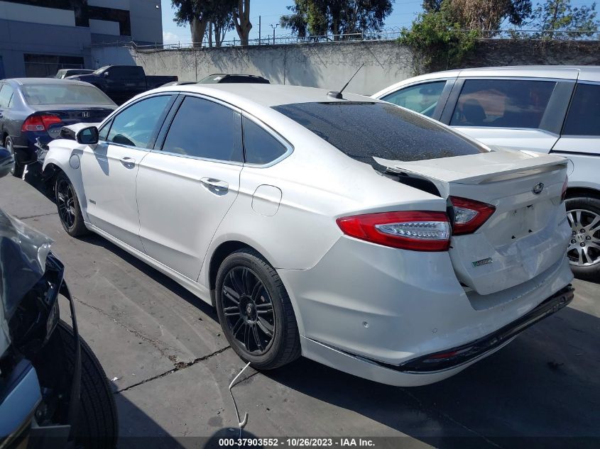 2013 FORD FUSION ENERGI TITANIUM - 3FA6P0SU5DR325597