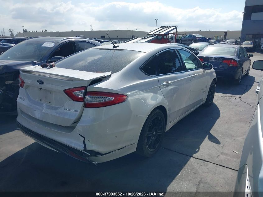 2013 FORD FUSION ENERGI TITANIUM - 3FA6P0SU5DR325597