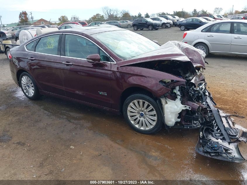 2013 FORD FUSION ENERGI TITANIUM - 3FA6P0SUXDR319018