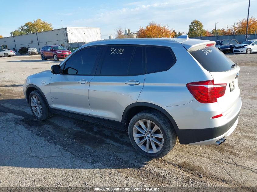 2014 BMW X3 XDRIVE28I - 5UXWX9C52E0D14632