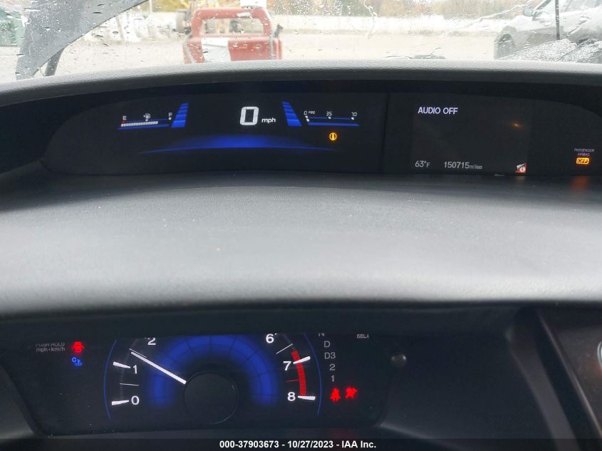 2013 HONDA CIVIC CPE EX - 2HGFG3B8XDH530506