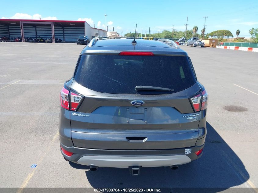 2017 FORD ESCAPE TITANIUM - 1FMCU9J95HUC96197