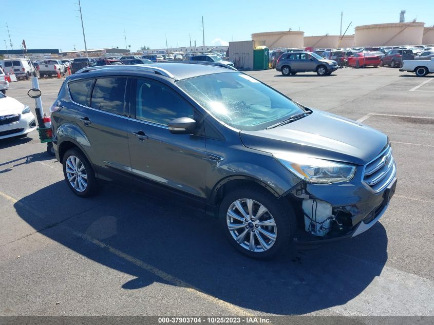 2017 FORD ESCAPE TITANIUM - 1FMCU9J95HUC96197