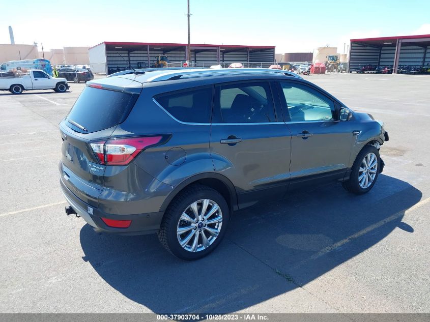 2017 FORD ESCAPE TITANIUM - 1FMCU9J95HUC96197