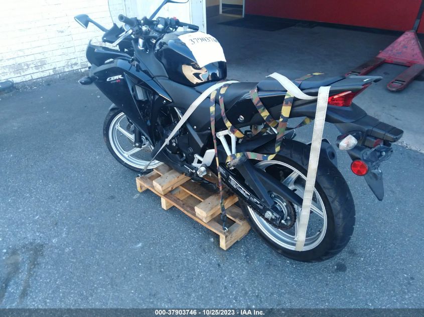 2012 HONDA CBR250 R MLHMC4108C5206010