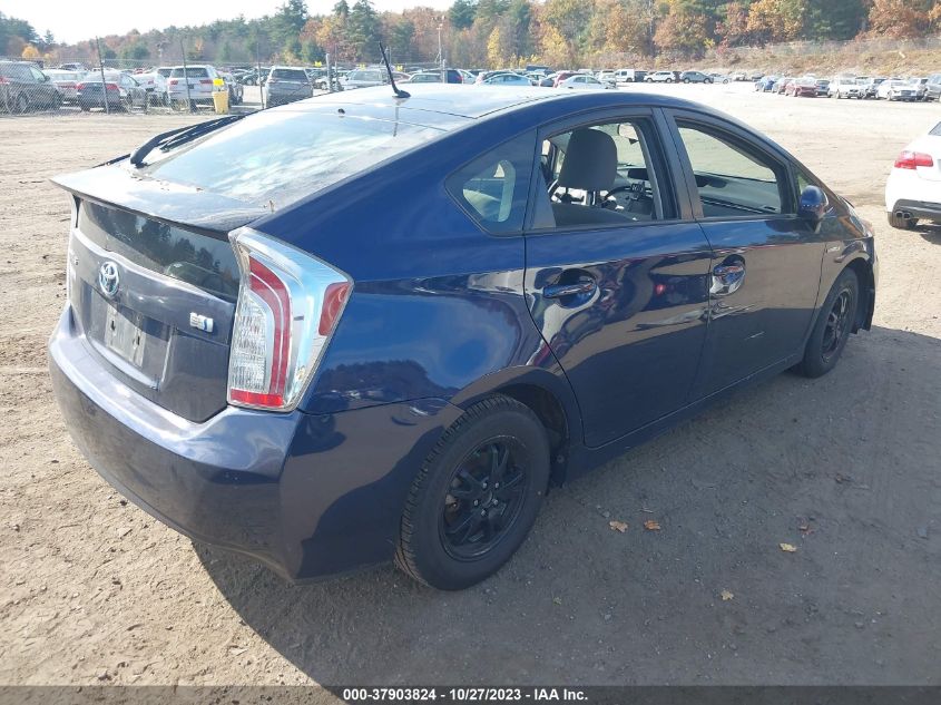 2013 TOYOTA PRIUS - JTDKN3DUXD1721564