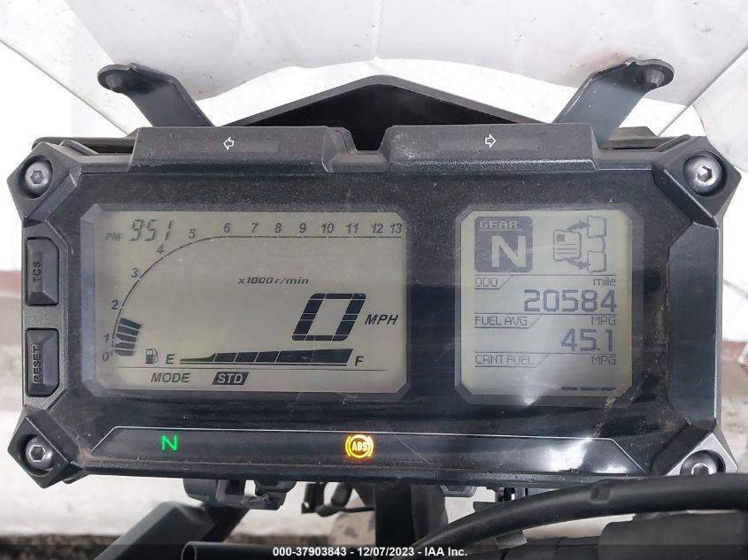 2015 YAMAHA FJ09 JYARN37E9FA000766