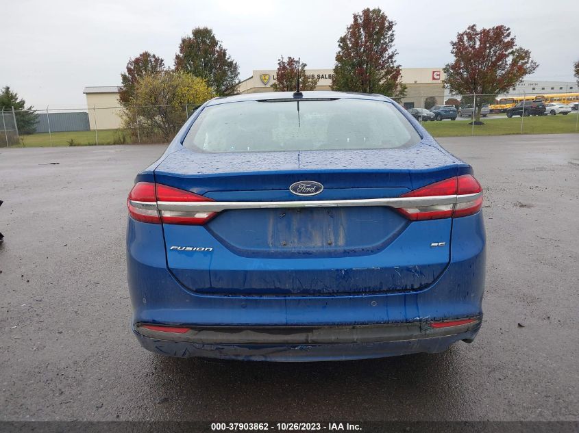 2017 FORD FUSION SE - 3FA6P0H75HR404050