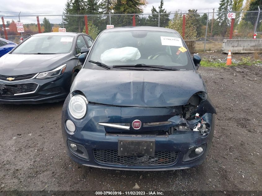 2013 FIAT 500 SPORT - 3C3CFFBR2DT750488