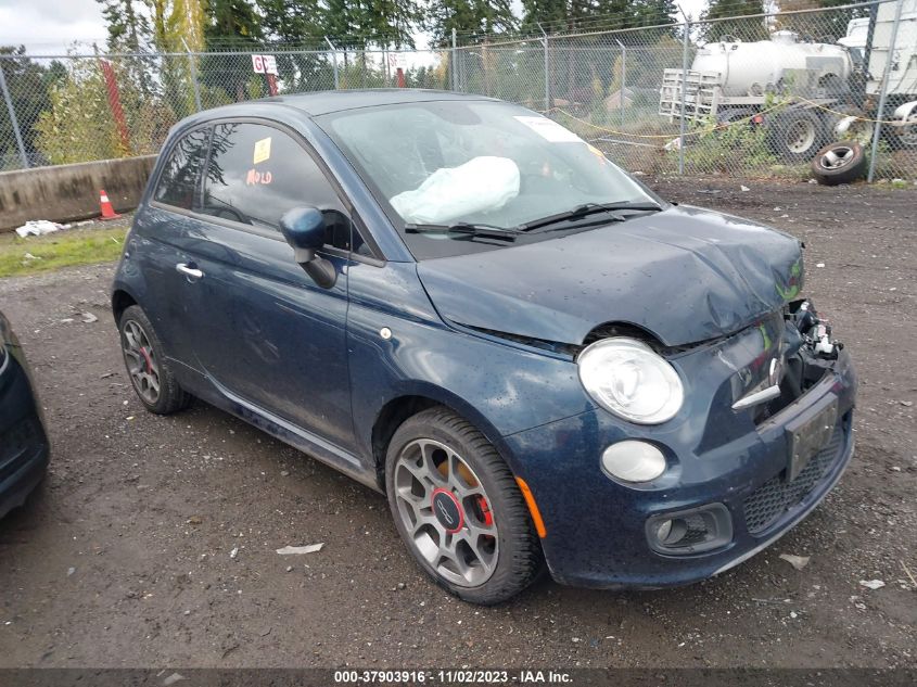 2013 FIAT 500 SPORT - 3C3CFFBR2DT750488