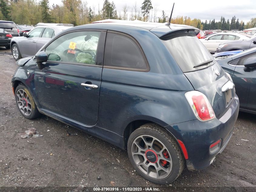 2013 FIAT 500 SPORT - 3C3CFFBR2DT750488