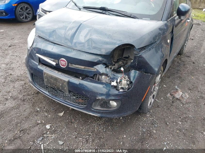 2013 FIAT 500 SPORT - 3C3CFFBR2DT750488