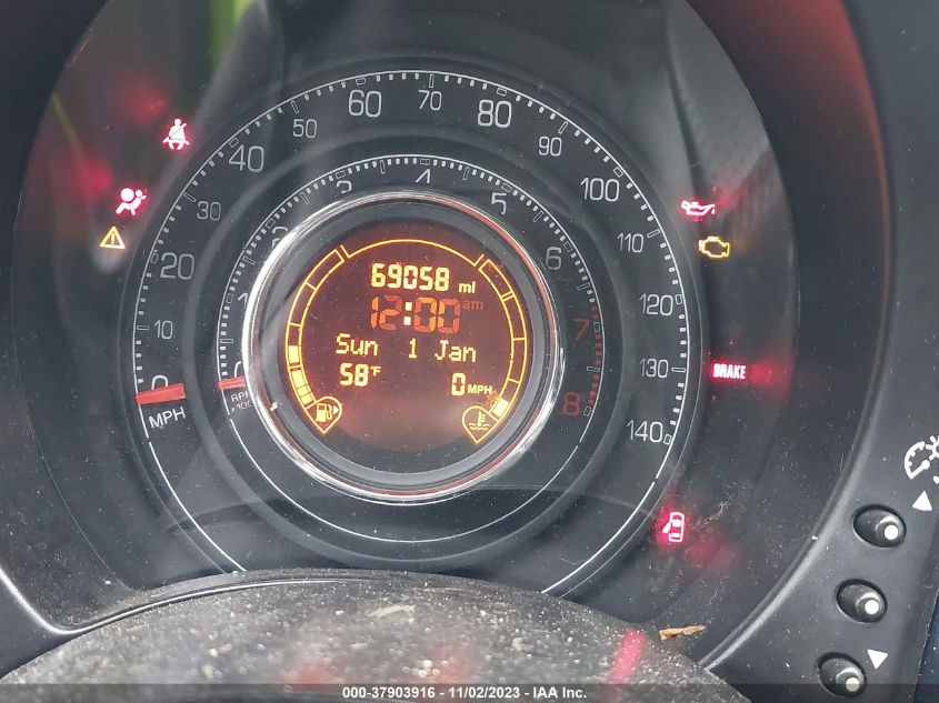 2013 FIAT 500 SPORT - 3C3CFFBR2DT750488