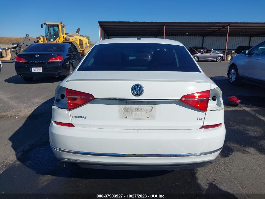 2016 VOLKSWAGEN PASSAT 1.8T S - 1VWAT7A34GC039368