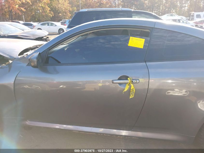 2013 INFINITI G37 COUPE SPORT 6MT JN1CV6EK0DM920773