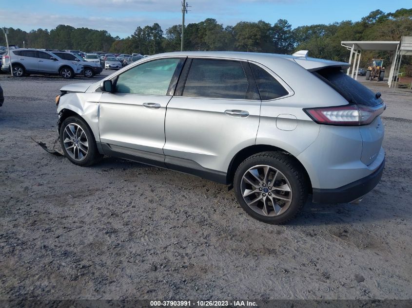 2017 FORD EDGE TITANIUM - 2FMPK3K94HBC58825