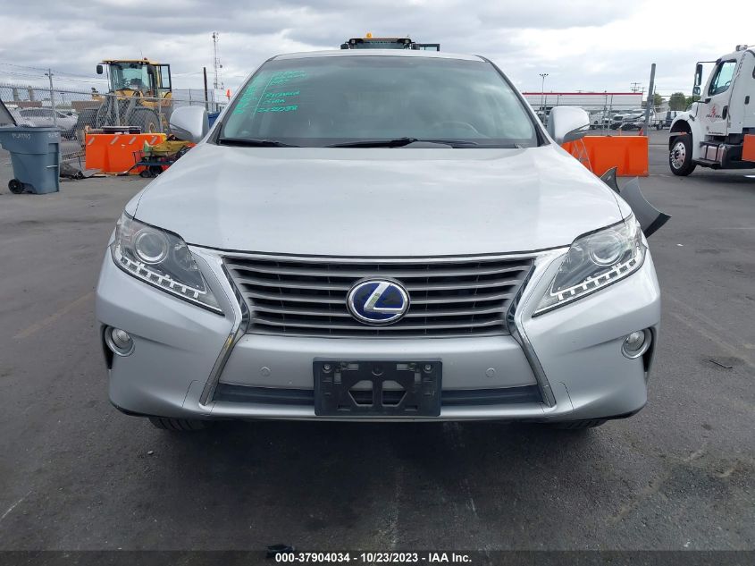 2013 LEXUS RX 450H JTJZB1BA4D2409591