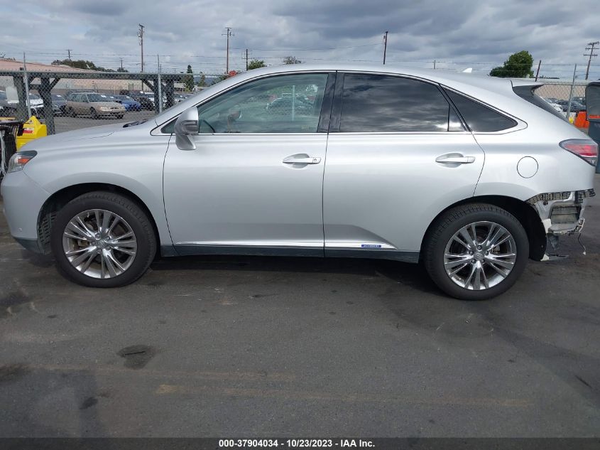 2013 LEXUS RX 450H JTJZB1BA4D2409591